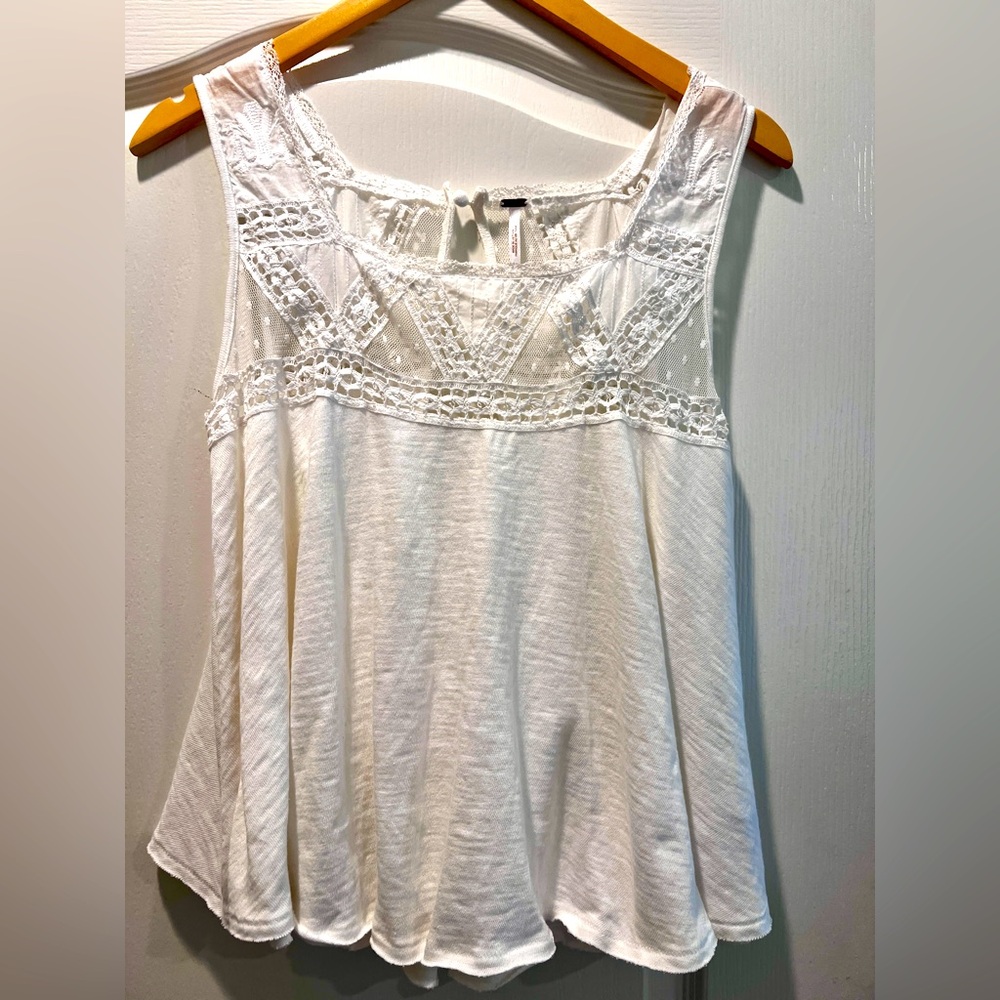 White cotton top